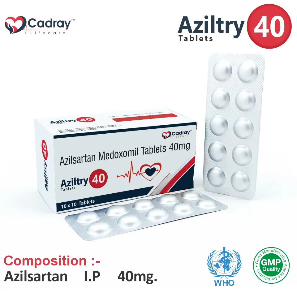 Azilsartan 40mg Tablet Supplier India
